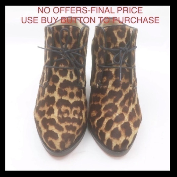 Christian Louboutin Wedge Booties - Picture 1 of 10